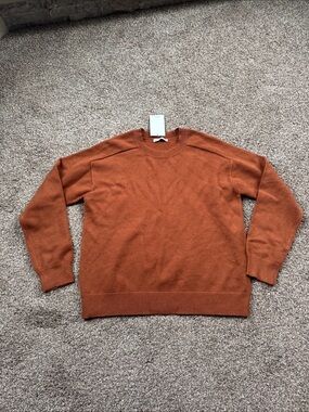 Staccato Rust Orange Crewneck Sweater